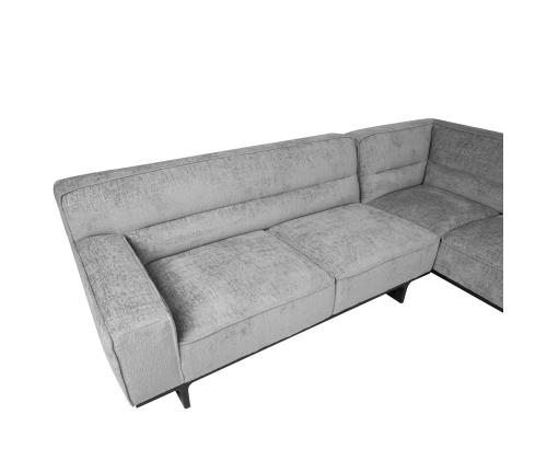 Kulmasohva HASSO PN 272x95/240xH79cm, harmaa