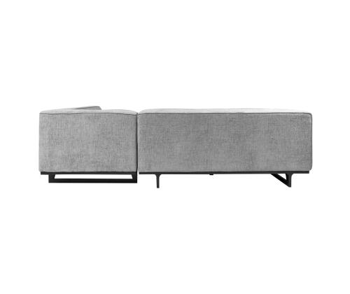 Kulmasohva HASSO PN 272x95/240xH79cm, harmaa