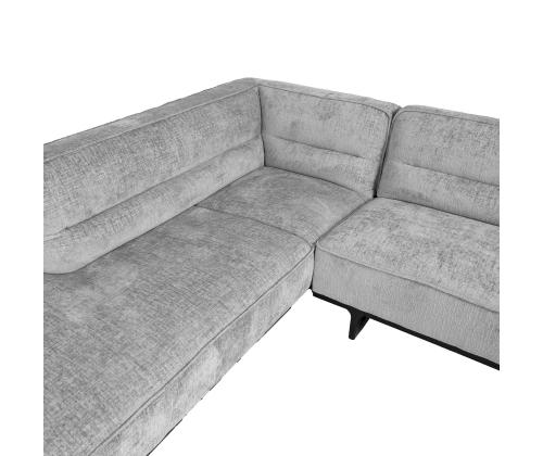 Kulmasohva HASSO VN 272x240/95xH79cm, harmaa