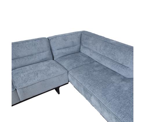 Kulmasohva HASSO PN 272x95/240xH79cm, hopeanharmaa