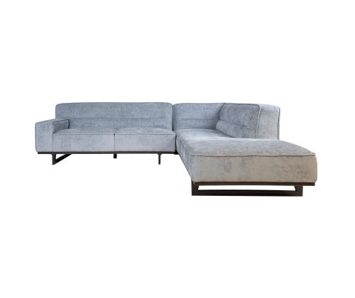 Kulmasohva HASSO VN 272x240/95xH79cm, hopeanharmaa