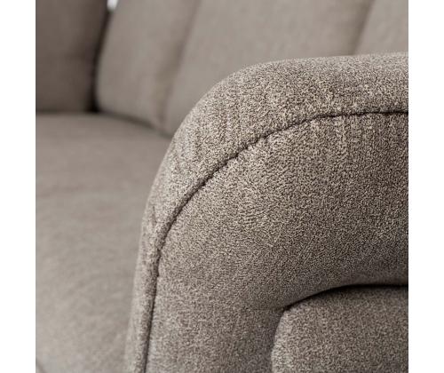 Kulmasohva LINDY VN 242x197/93xH94cm, vaaleanruskea