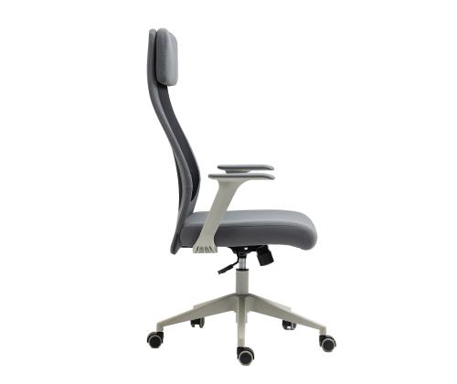 Työtuoli ELMER 67x62xH113-124cm, harmaa / musta