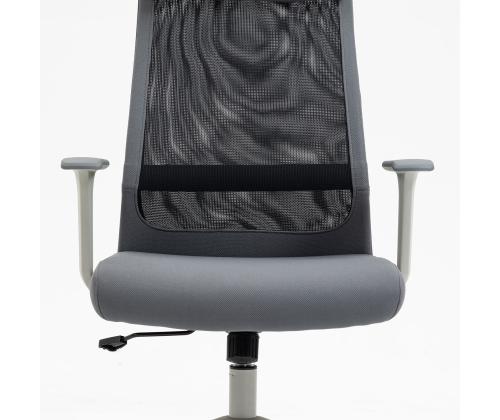 Työtuoli ELMER 67x62xH113-124cm, harmaa / musta