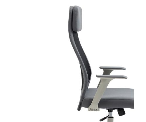 Työtuoli ELMER 67x62xH113-124cm, harmaa / musta