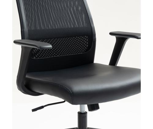 Työtuoli ELMER 67x62xH113-124cm, musta