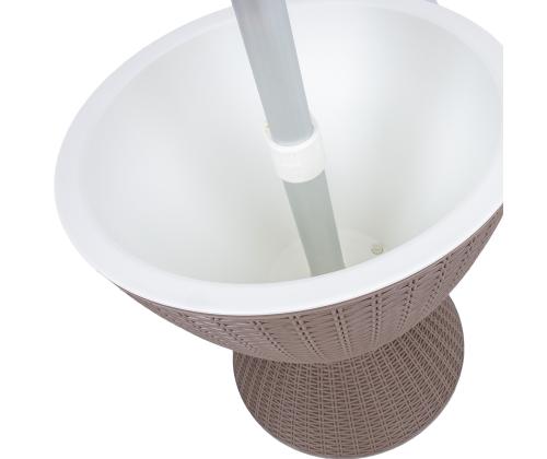 Tankosetti BELLE 3 in 1, harmaa muovi
