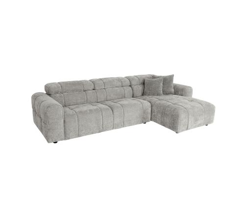 Kulmasohva BELISMA PN 291x105/169xH74/92cm, harmaa