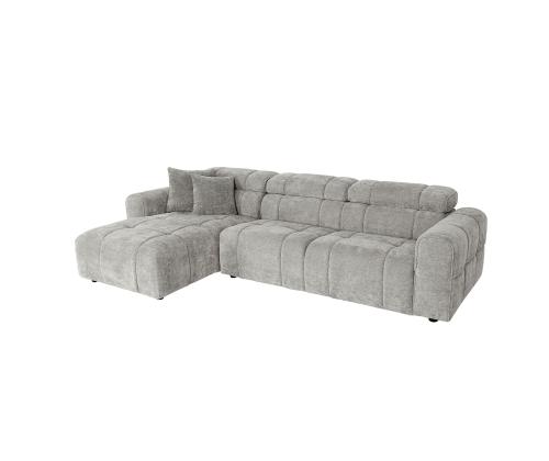 Kulmasohva BELISMA VN 291x105/169xH74/92cm, harmaa