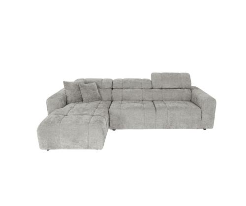 Kulmasohva BELISMA VN 291x105/169xH74/92cm, harmaa