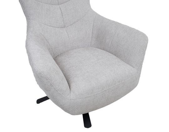 Nojatuoli HELGA vaaleanharmaa