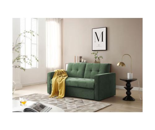 Vuodesohva JORGE 2-istuttava, vihreä