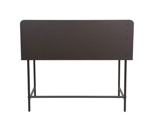 Työpöytä HARPER 100x49,5xH85cm, saarni/musta