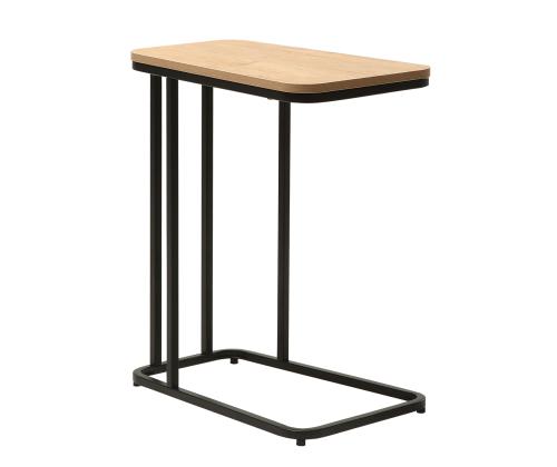 Sivupöytä HEDVIG 50x32xH60cm, saarni/musta