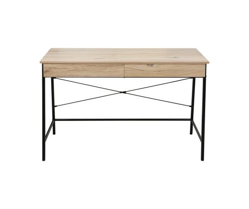 Työpöytä HANNES 120x60xK76cm, maalaismainen melamiini