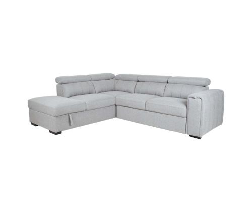 Kulmasohva ODELIA-2 VN 263x227xH81/97cm, harmaa