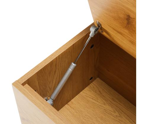 Ruokapenkki AALBORG 90x32xH46cm, tammi