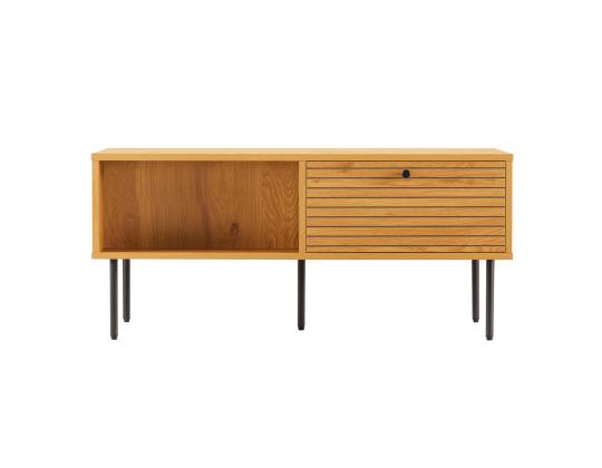 Sohvapöytä LINE 100x50xH45cm, melamiini tammenkuorella