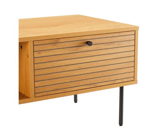 Sohvapöytä LINE 100x50xH45cm, melamiini tammenkuorella