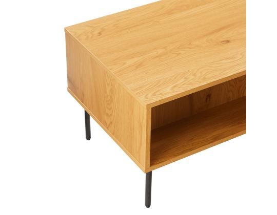Sohvapöytä LINE 100x50xH45cm, melamiini tammenkuorella