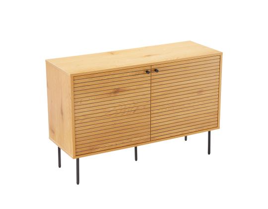 Lipasto LINE 110x40xH74cm, melamiini tammenkuorella