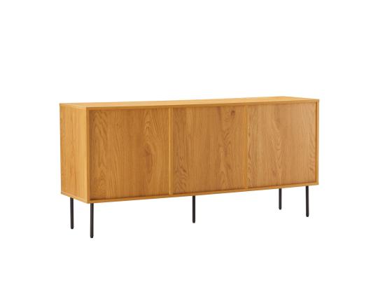 Lipasto LINE 150x40xH74cm, melamiini tammenkuorella