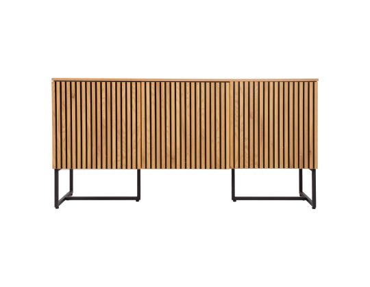 Lipasto HAMPTON 160x40xH80cm, melamiini tammenkuorella