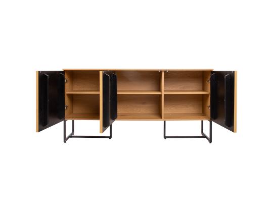 Lipasto HAMPTON 160x40xH80cm, melamiini tammenkuorella