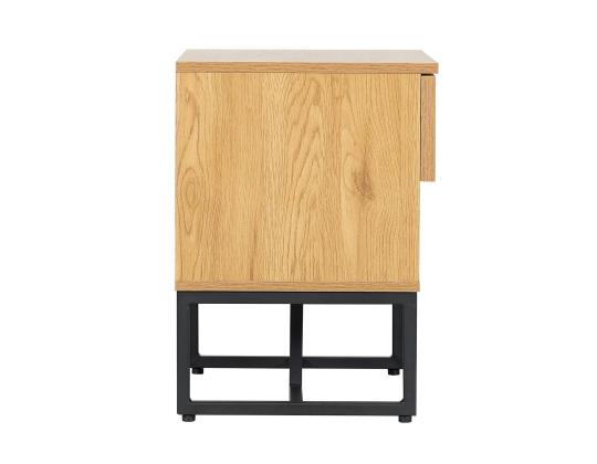 Yöpöytäkaappi HAMPTON 50x40xH55cm, melamiini tammenkuorella