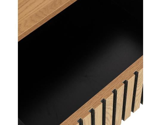 Yöpöytäkaappi HAMPTON 50x40xH55cm, melamiini tammenkuorella