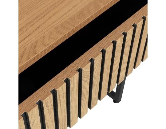 Yöpöytäkaappi HAMPTON 50x40xH55cm, melamiini tammenkuorella