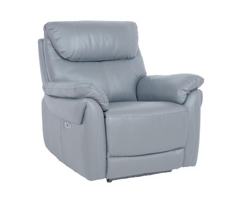 Nojatuoli BOWEN sähköinen lepotuoli 95x86xH102cm, beige luonnon nahkaa