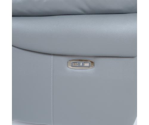 Nojatuoli BOWEN sähköinen lepotuoli 95x86xH102cm, beige luonnon nahkaa