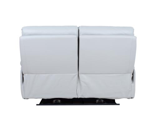 Sohva BOWEN 2-istuttava sähköinen lepotuoli 150x86xH102cm, beige luonnon nahkaa