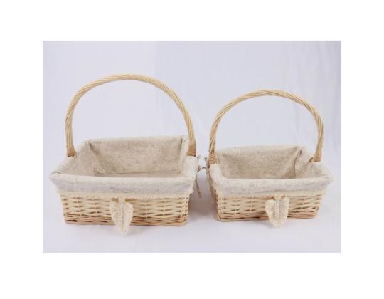 Korv WILLI TASSEL 30x21xH13/33cm