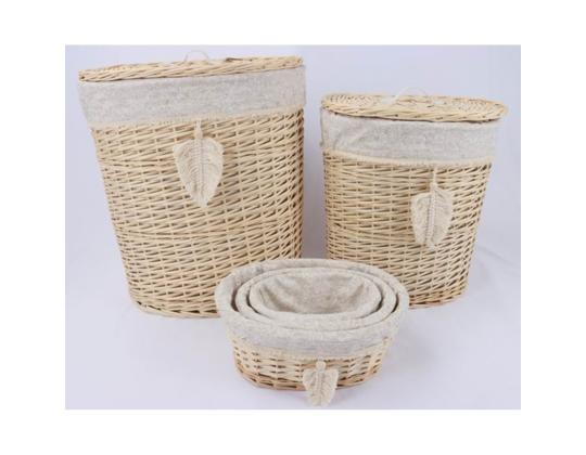 Pesukorv WILLI TASSEL 41x29xH45cm