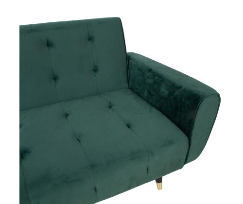 Vuodesohva FALUN 214x83xH82cm, vihreä sametti