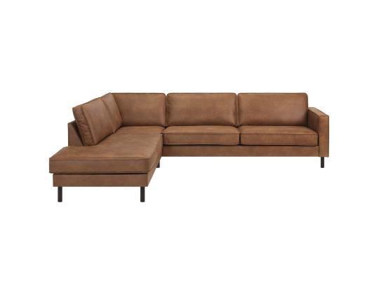 Kulmasohva LUCAS VN ruskea, 278x220/90xH81cm