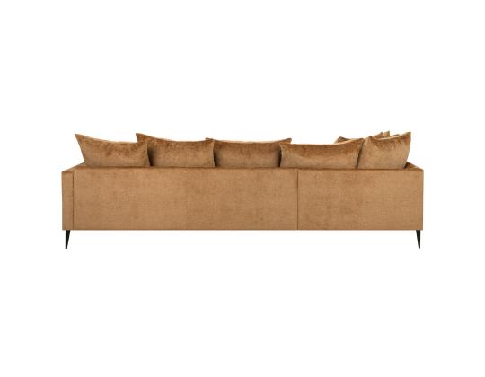 Kulmasohva LARTES vasen kulma, ruskea, 300x205/92xH90cm