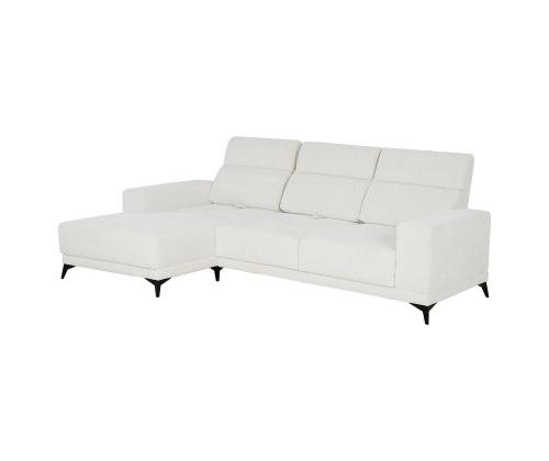 Kulmasohva DARLA PN 281,5x97,5/161xH104cm, vaalea beige