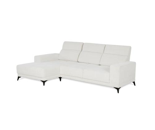 Kulmasohva DARLA VN 281,5x161/97,5xH104cm, vaalean beige
