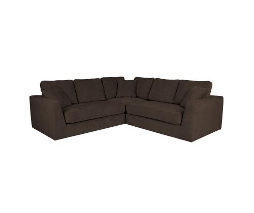 Kulmasohva EDRA 241x241xH86cm, tummanharmaa