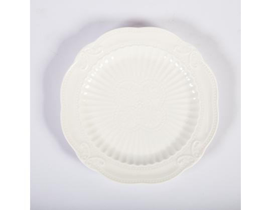 Salaattilautanen SOFIA, D20cm, valkoinen