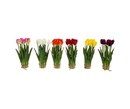 Tekokukka FLOWERLY 5, korkeat tulppaanit, sekoitus