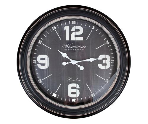 Tina kello GUSTAV D60cm, musta