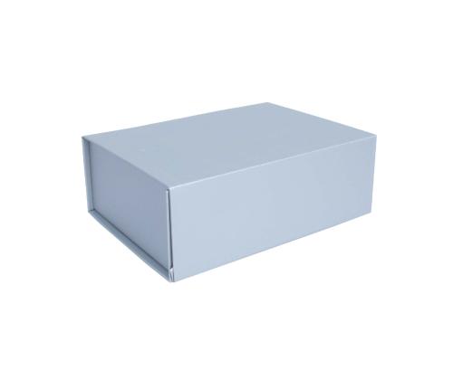 Kokoontaitettava laatikko TRUDY 35x25x11cm, harmaa