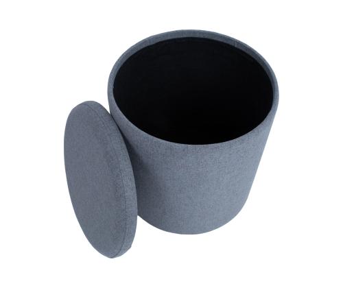 Pannu HAKO D39xH44cm, tummanharmaa, säilytystilalla varustettuna