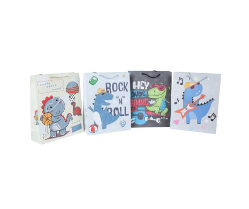 Kinky laukku DINO L, 31x40x12cm, mix