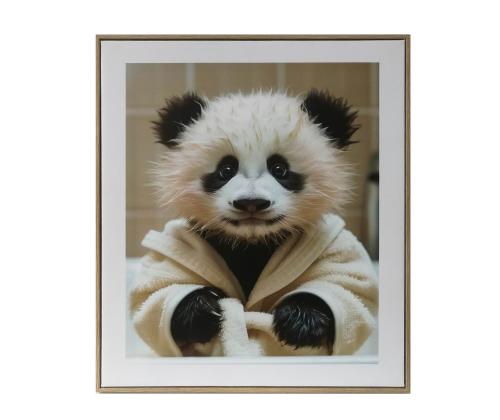 Taustakuva WALLY 40x50cm, vauva panda