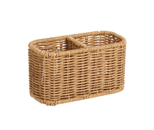 Topit BASILE 18x9xH10cm, vaaleanruskea